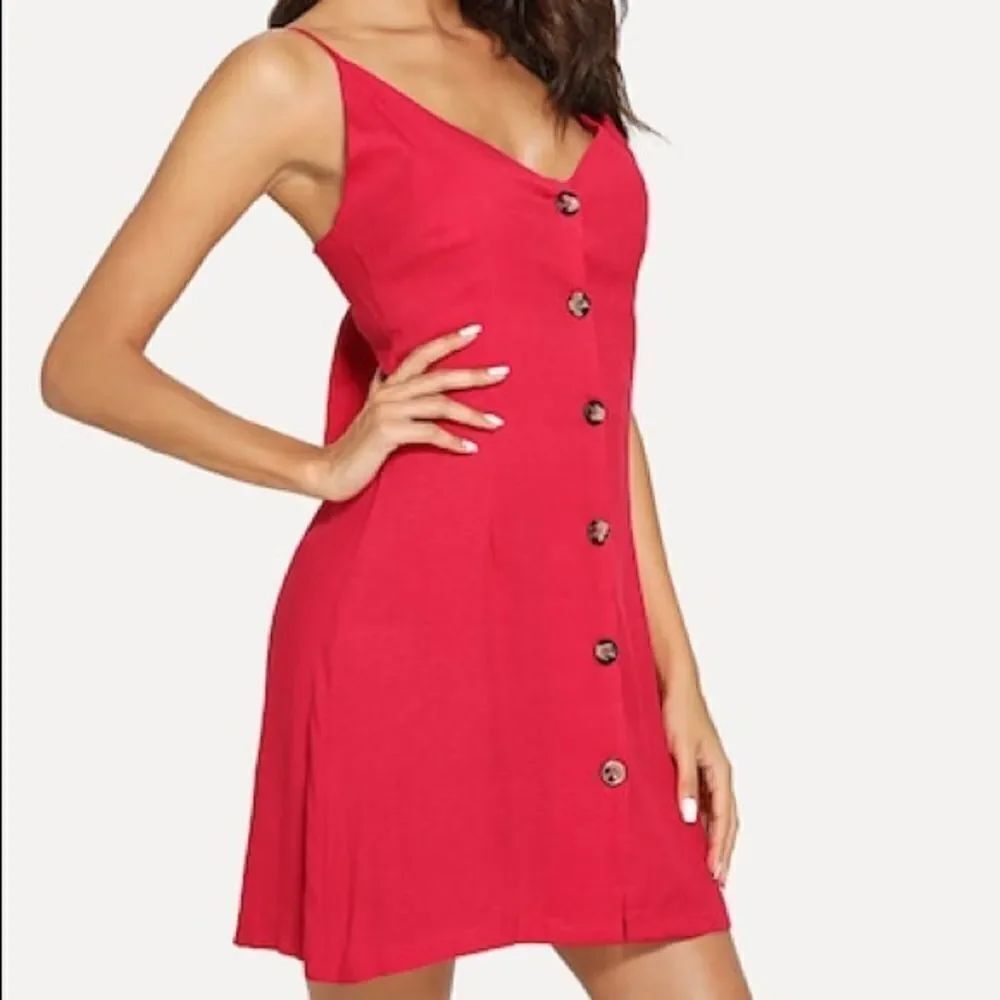 ✨ Button Front Strap Dress✨ - Picture 3 of 4